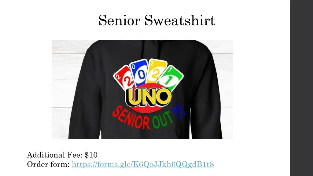 senior sweatshirt