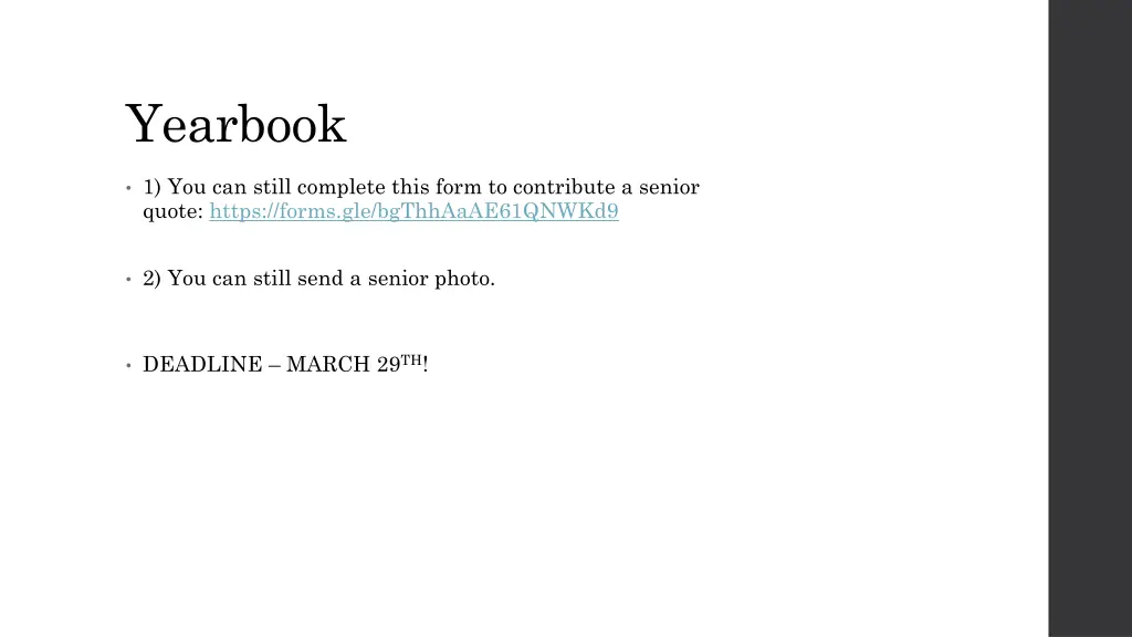 yearbook