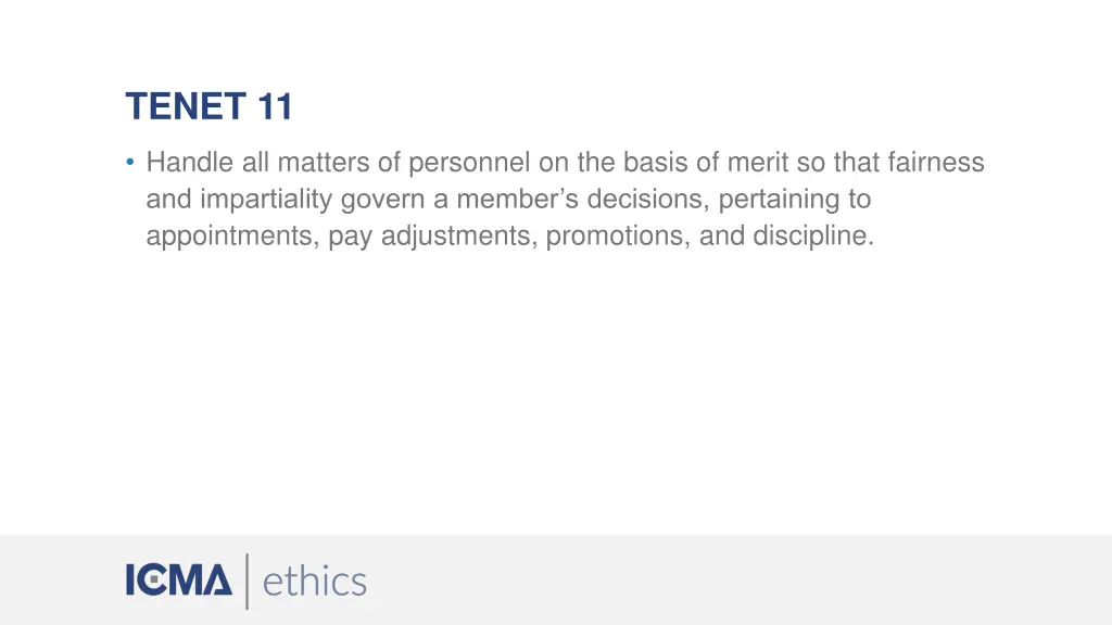 tenet 11