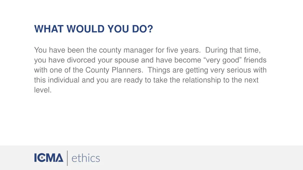 what would you do 3