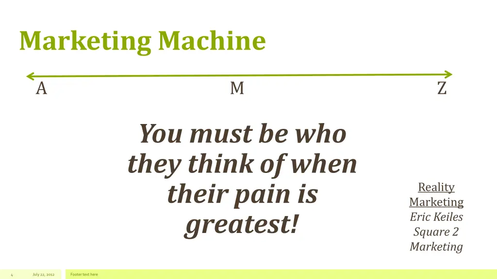 marketing machine