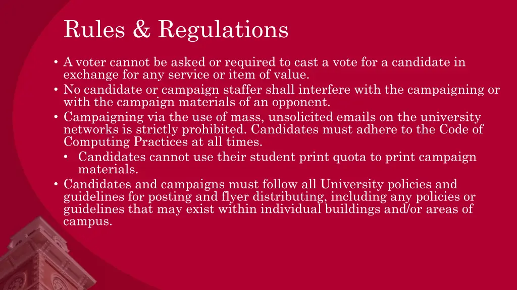 rules regulations 2