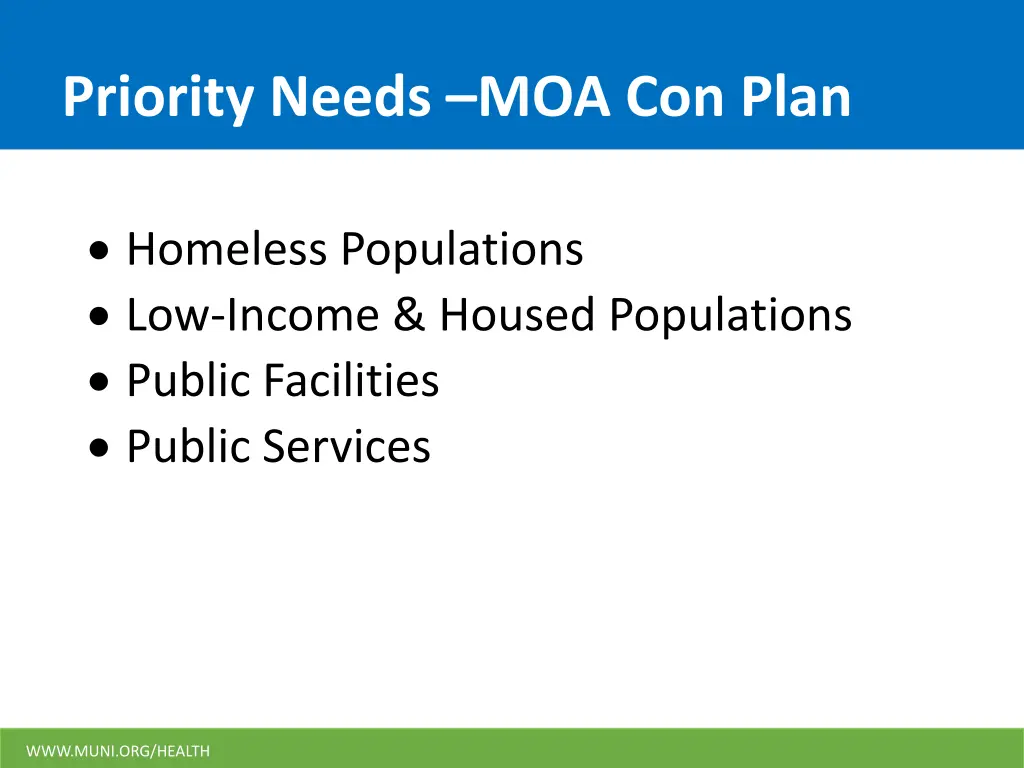 priority needs moa con plan