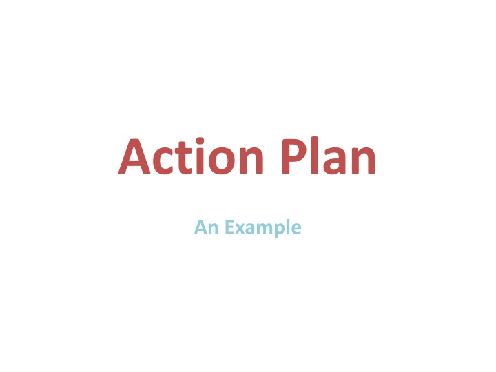 action plan