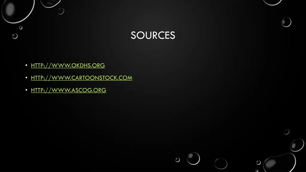sources