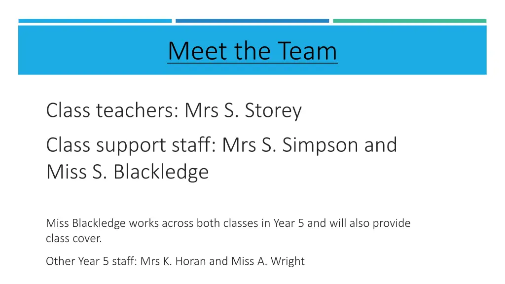 meet the team