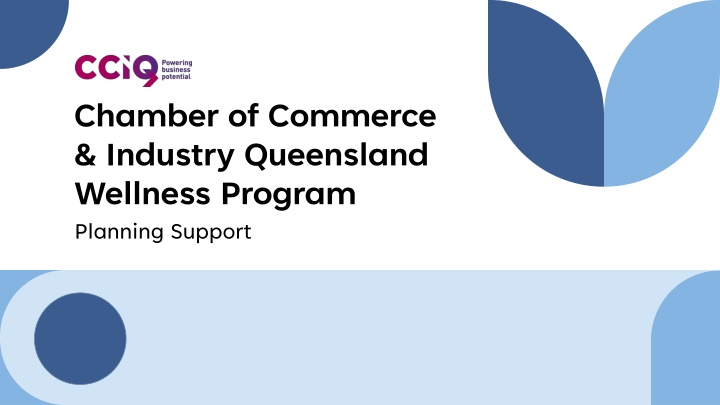 chamber of commerce industry queensland wellness