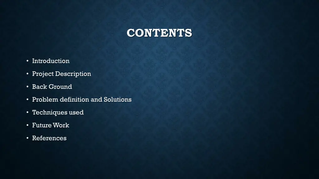 contents