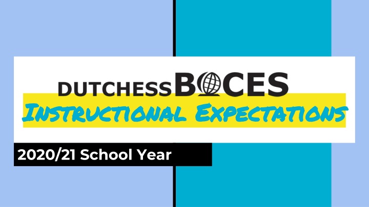 instructional expectations instructional