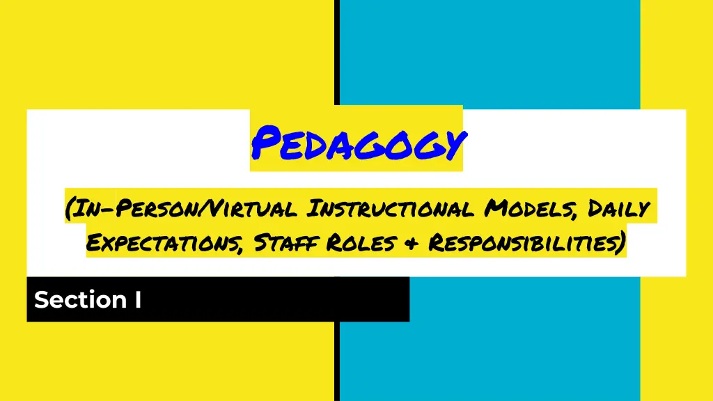 pedagogy