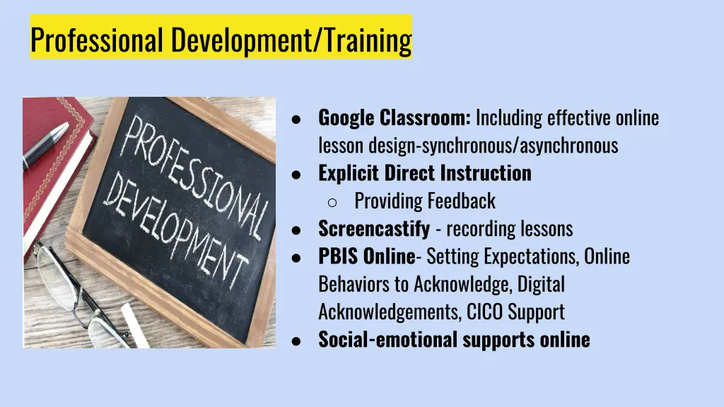 professional development training