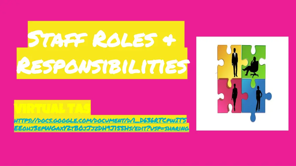staff roles staff roles responsibilities