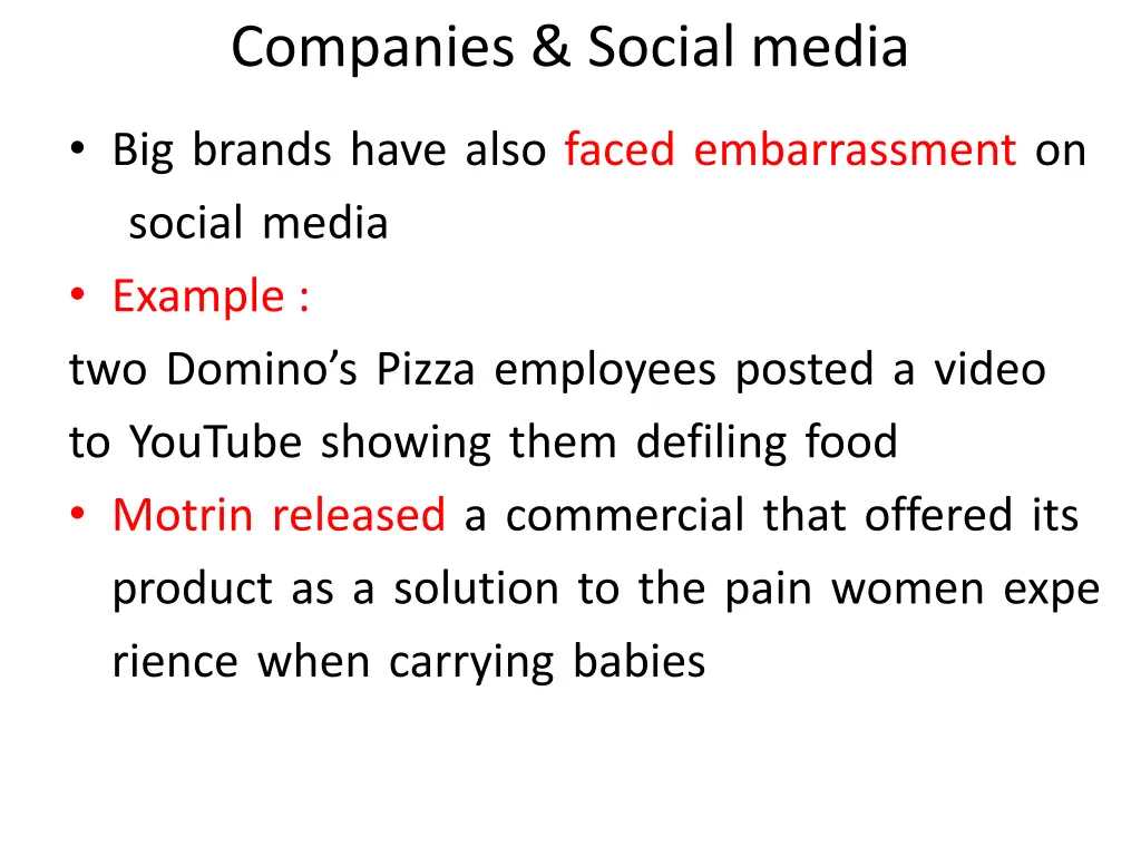 companies social media 1