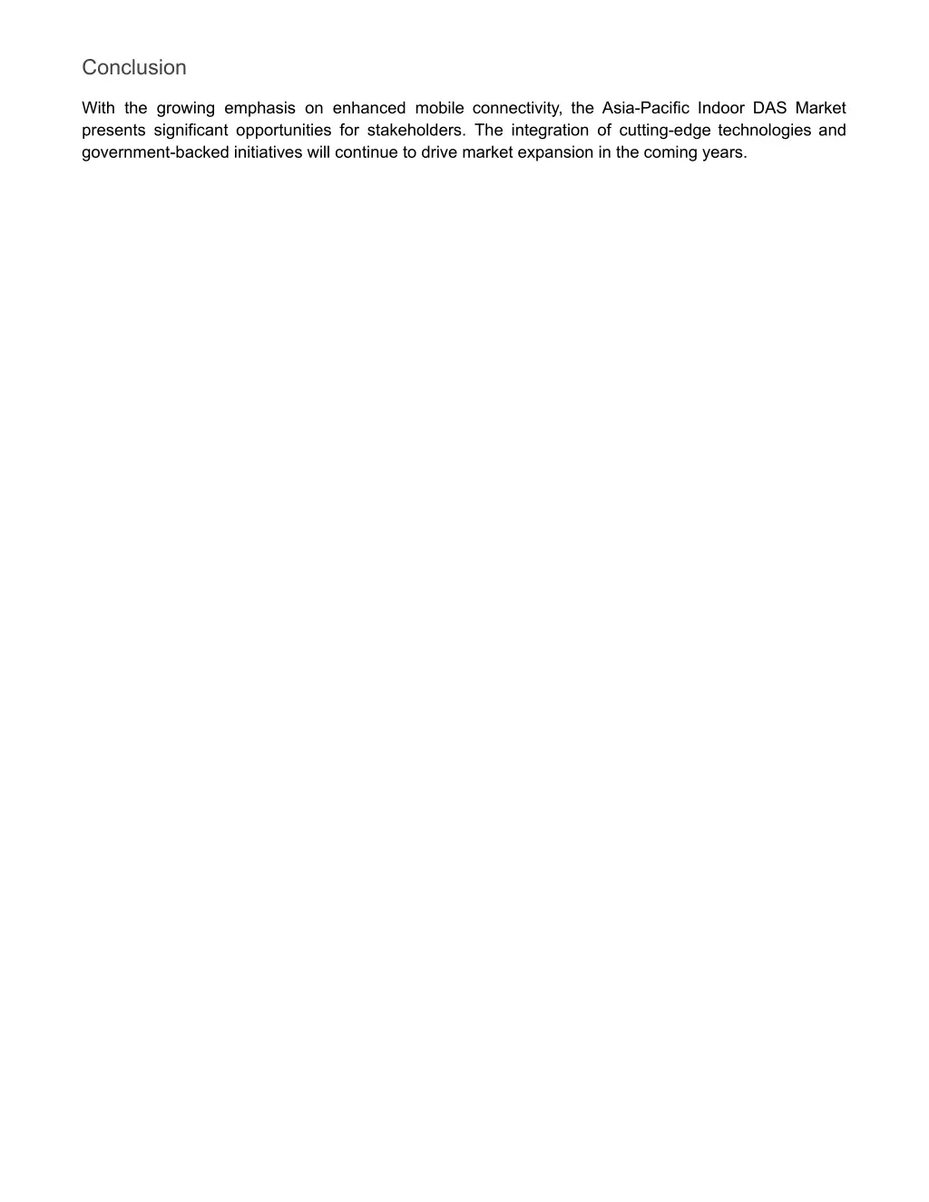 conclusion