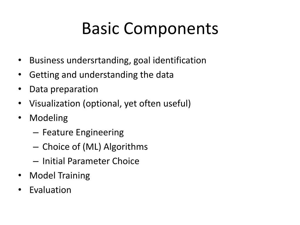 basic components 1
