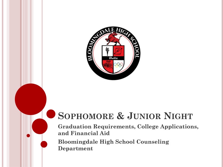 s ophomore j unior n ight graduation requirements