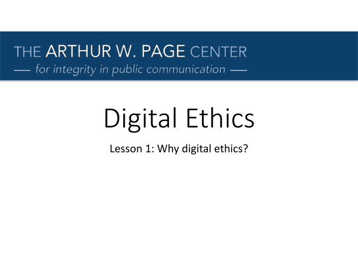 digital ethics