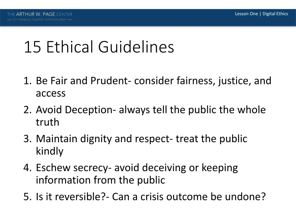 lesson one digital ethics 3