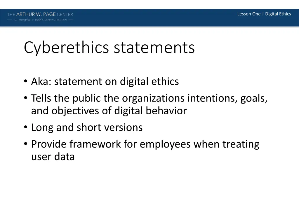 lesson one digital ethics 6