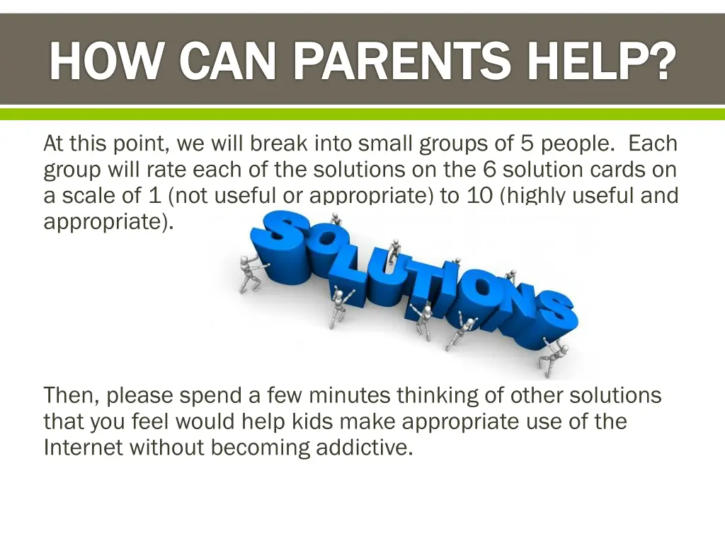 how can parents help