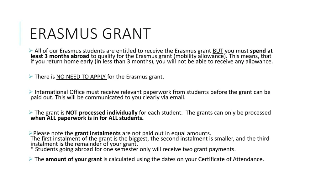 erasmus grant