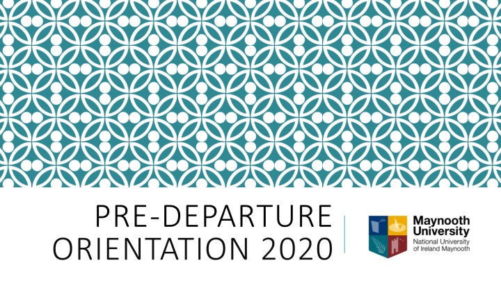 pre departure orientation 2020