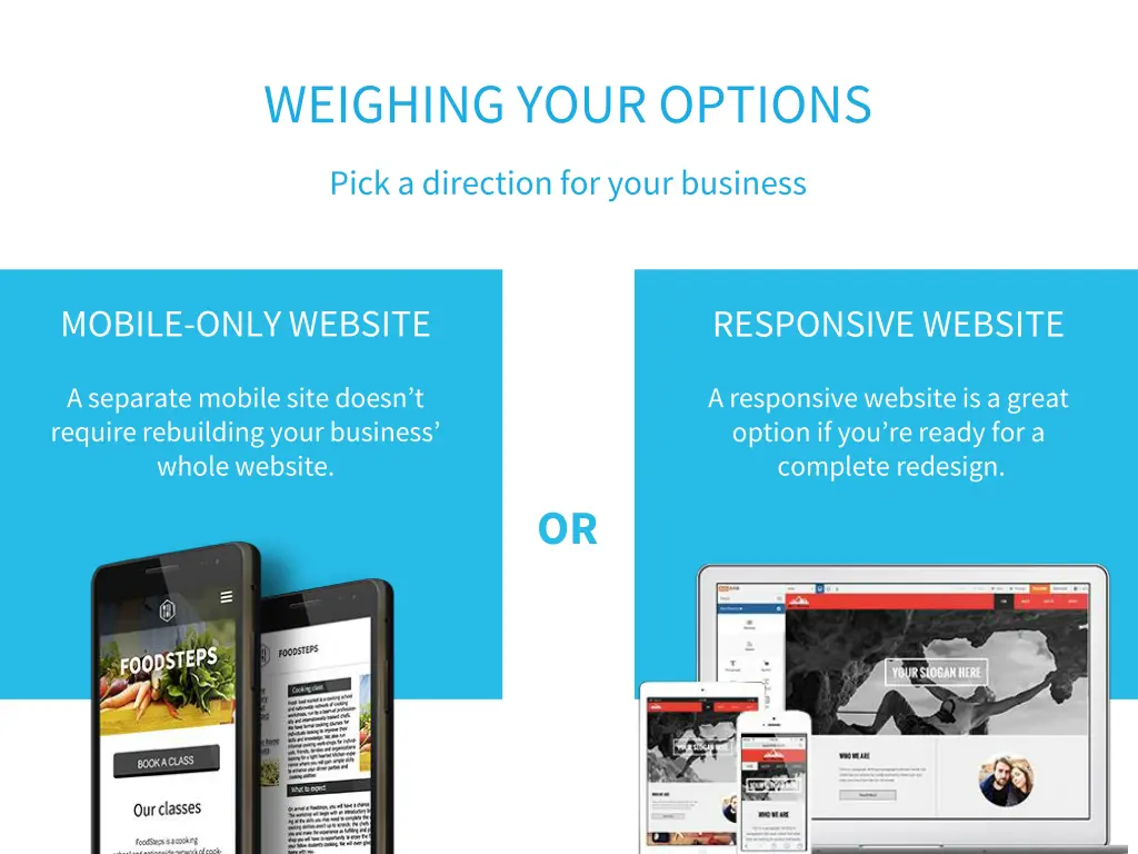 weighing your options