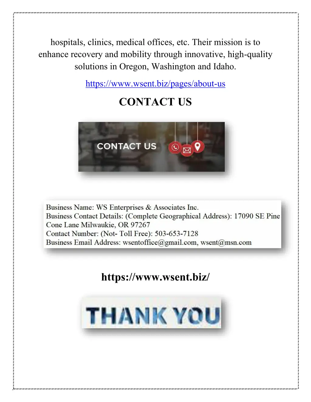 hospitals clinics medical offices etc their
