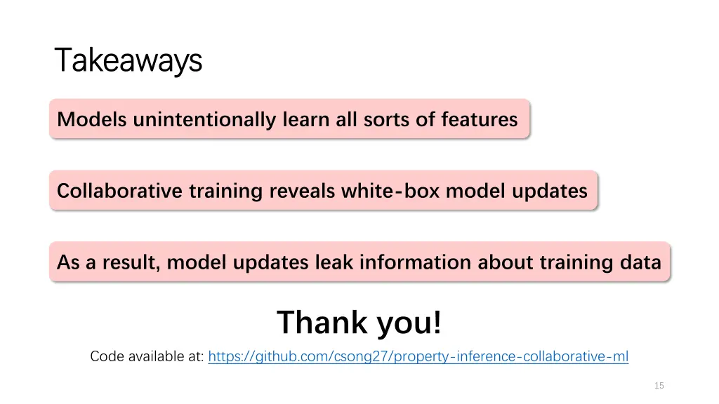 takeaways takeaways