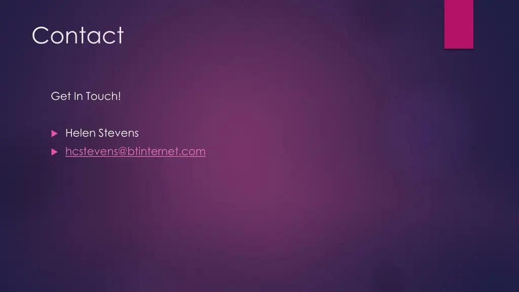 contact