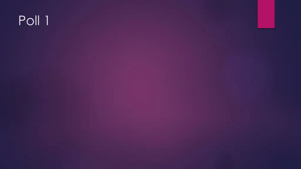 poll 1