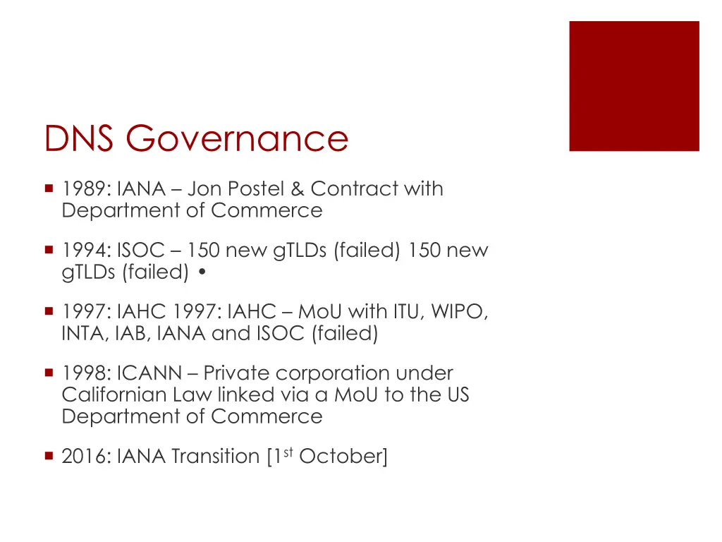 dns governance 2