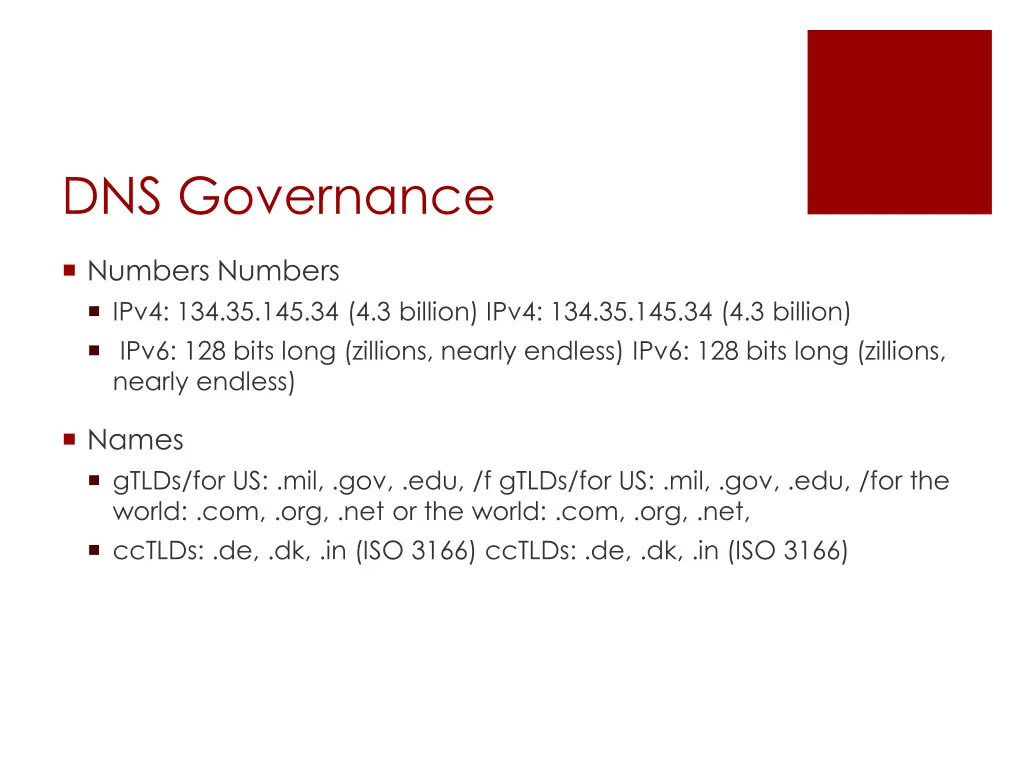 dns governance