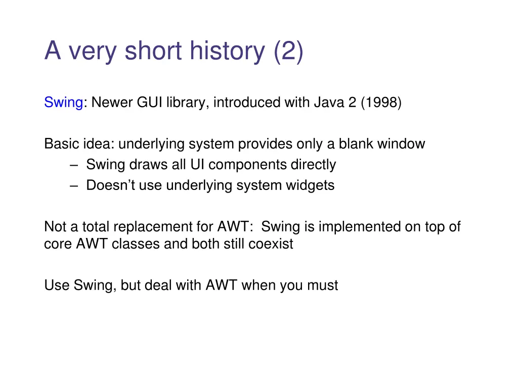 a very short history 2