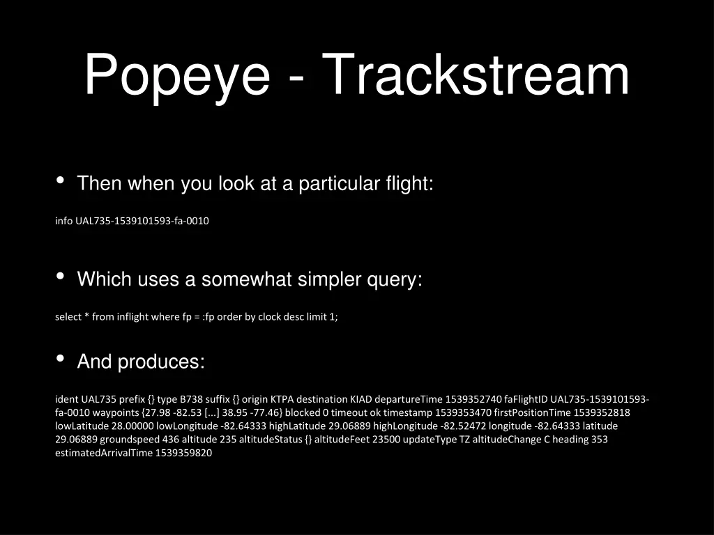 popeye trackstream 3