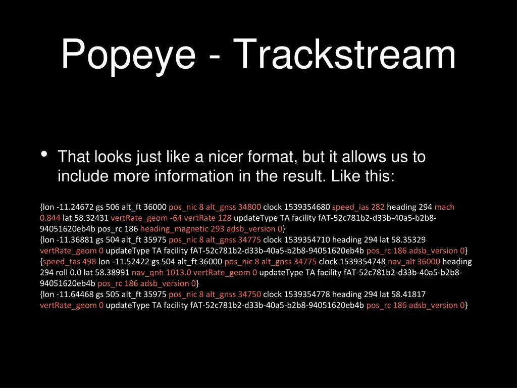 popeye trackstream 6
