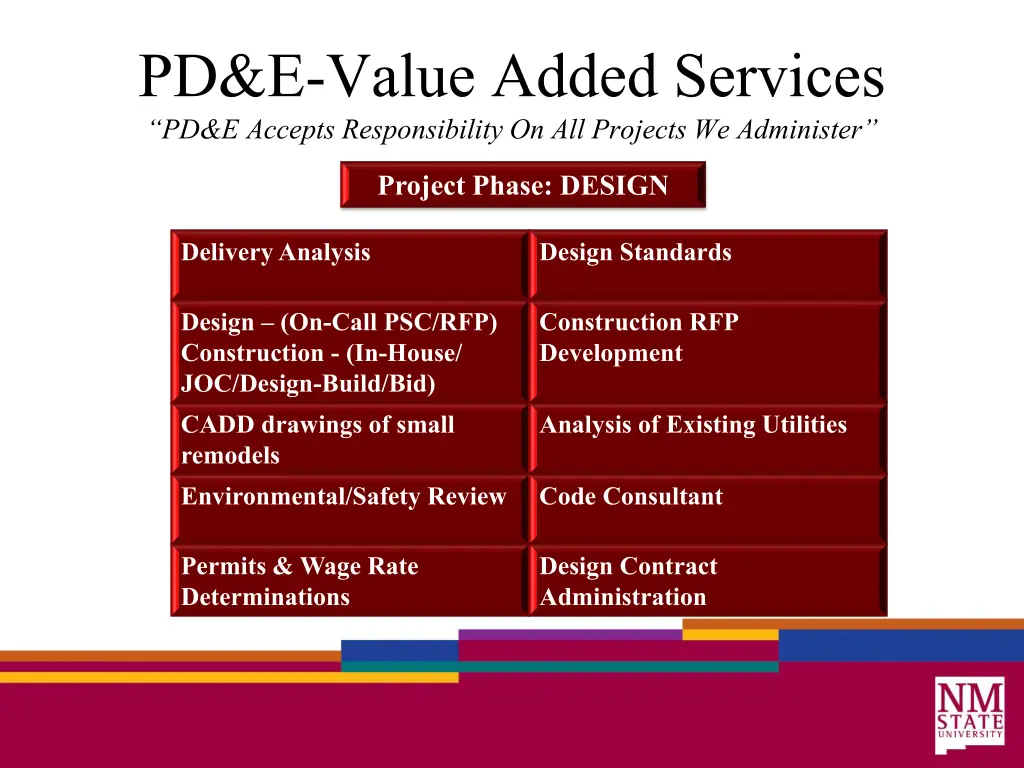 pd e value added services pd e accepts 1
