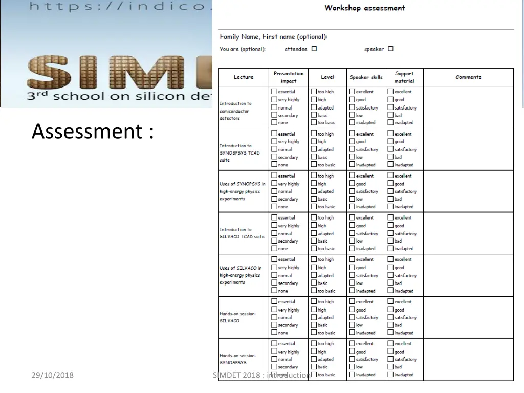 assessment