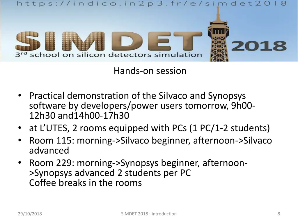 hands on session