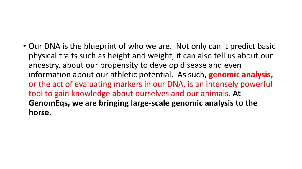 our dna is the blueprint of who we are not only 2