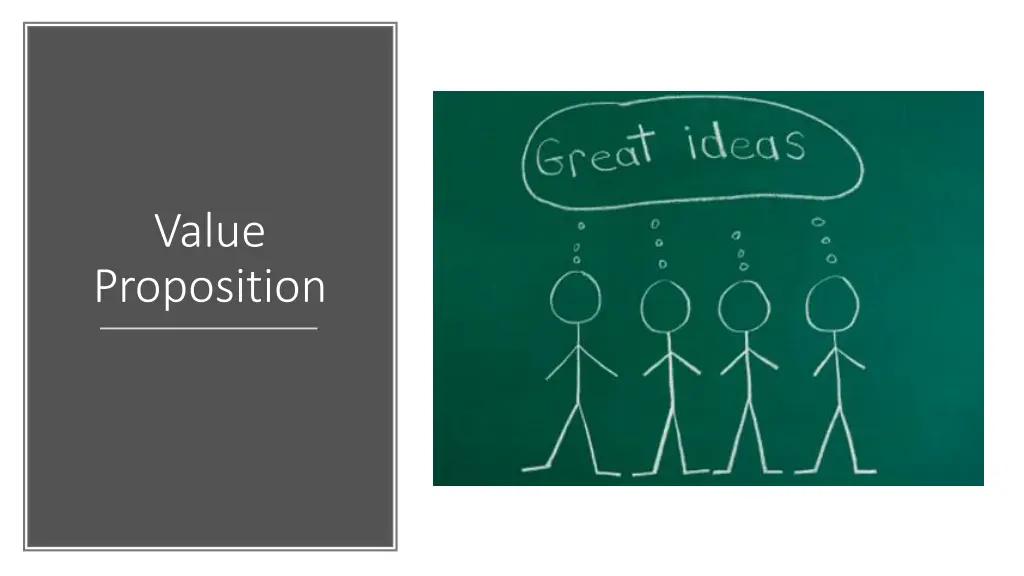 value proposition