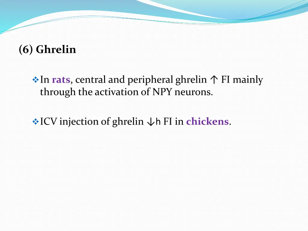 6 ghrelin