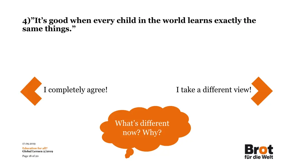 4 it s good when every child in the world learns 1