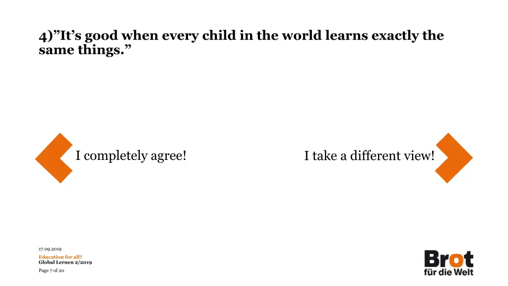 4 it s good when every child in the world learns
