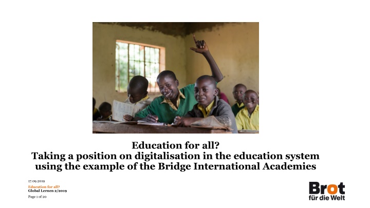 education for all