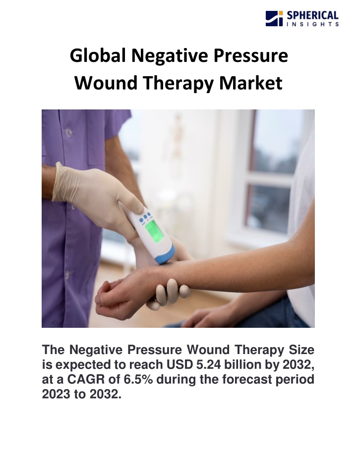 global negative pressure wound therapy market