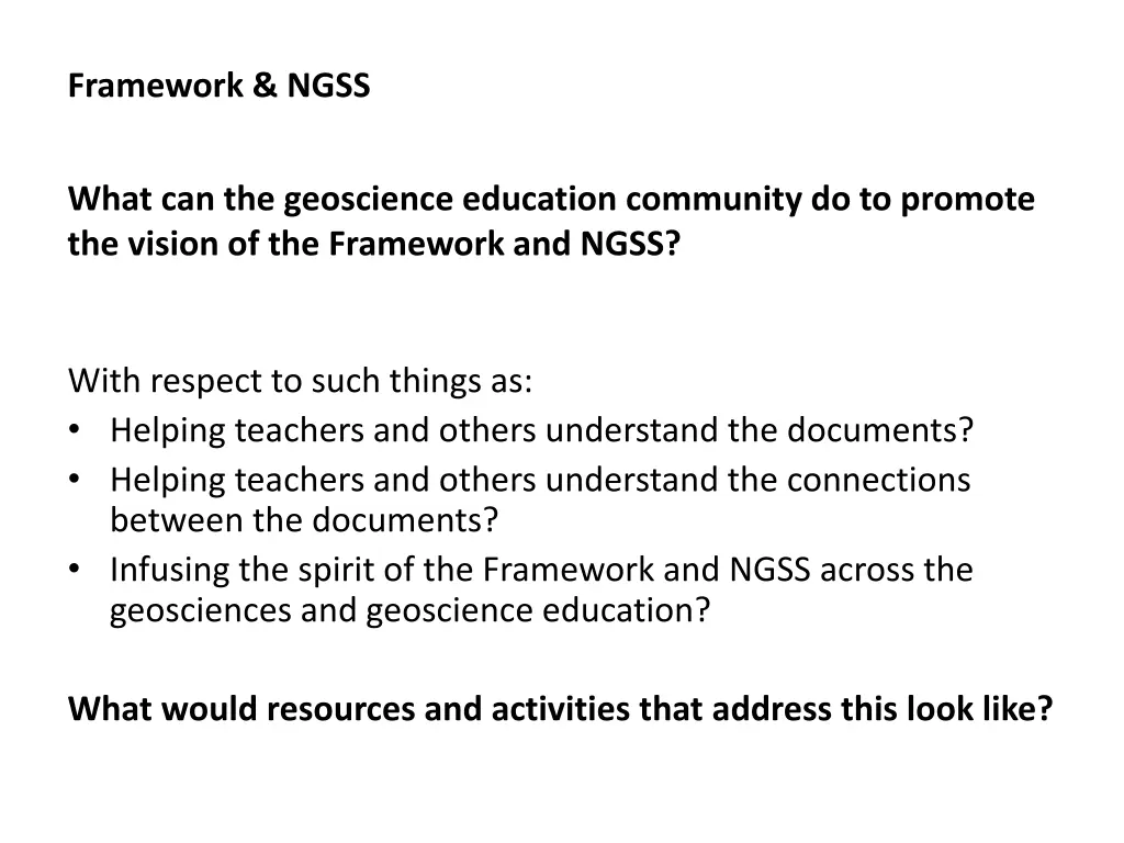 framework ngss 4