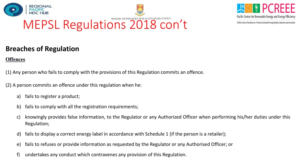 mepsl regulations 2018 con t 5