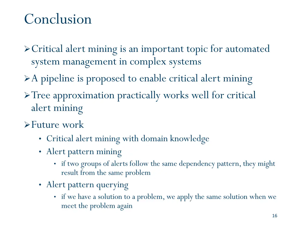 conclusion