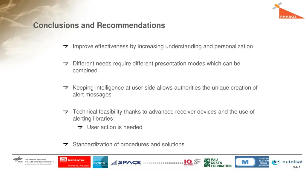 conclusions and recommendations